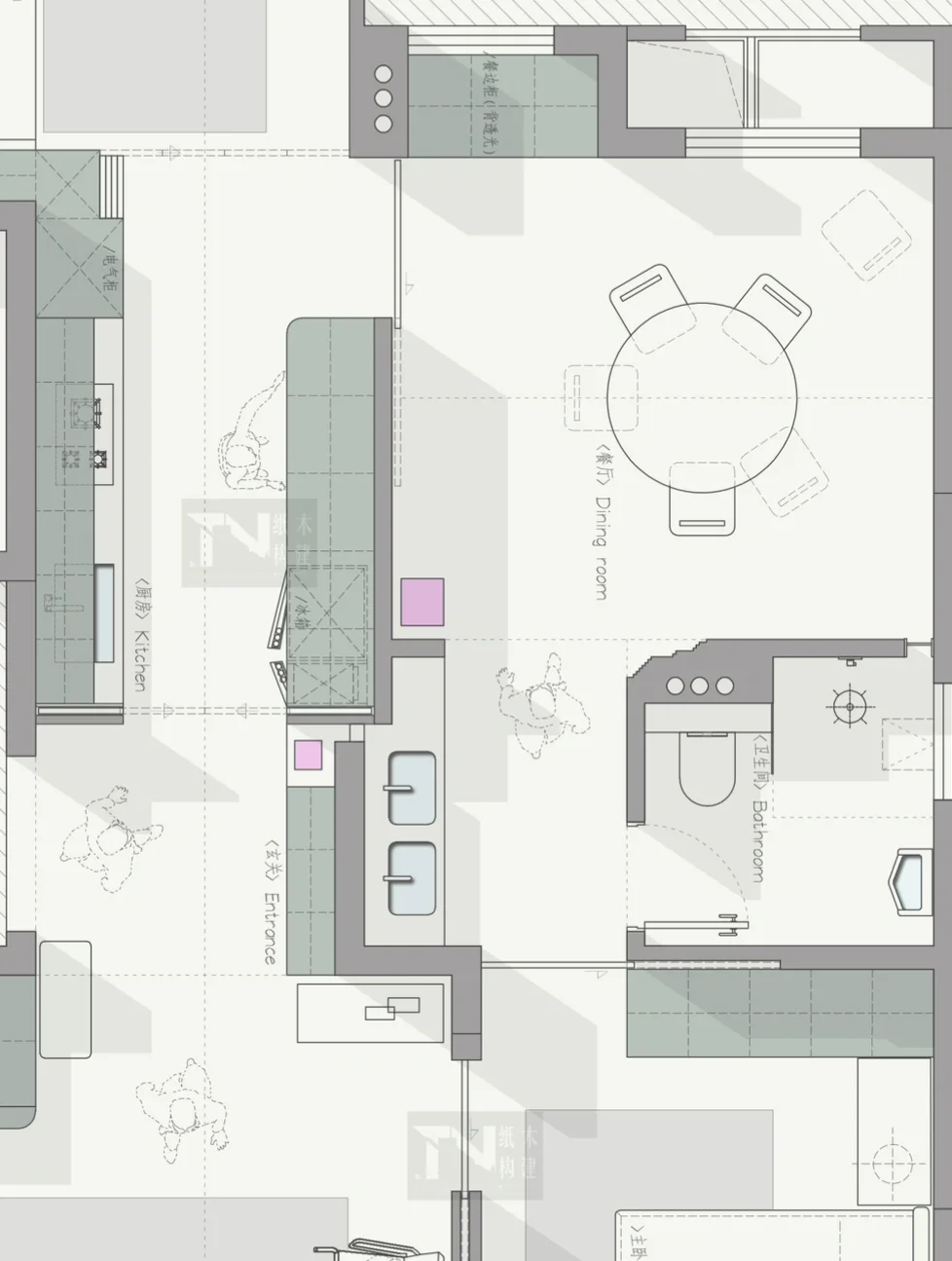 原来四叶草户型还可以这样改造户型