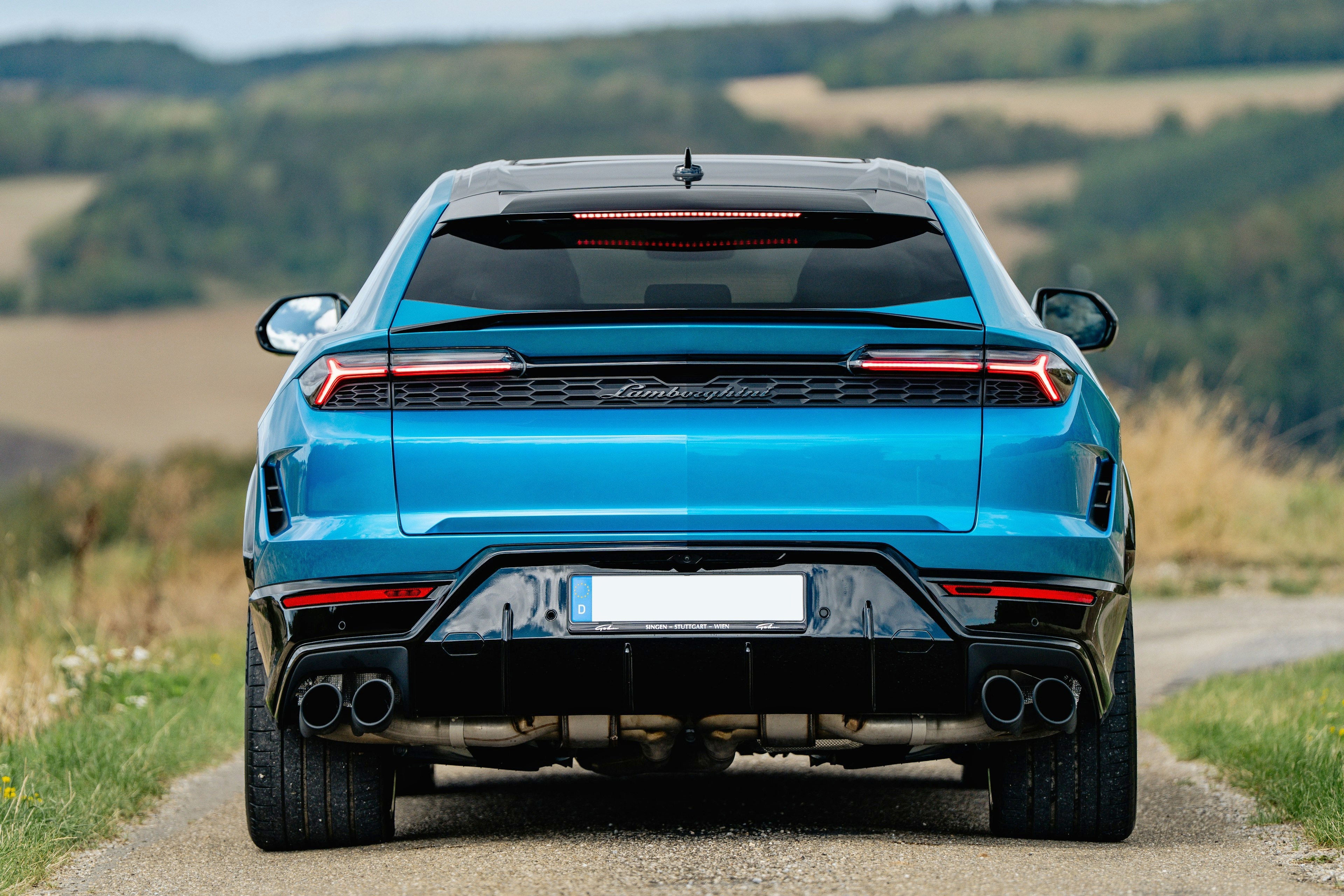 2026 Lamborghini Urus SE丨汽车视觉 Blu Uranus