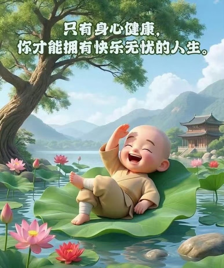 只有身心健康，你才能拥有快乐无忧的人生。 明珠佛学院降央登批师父爱国爱教民族团结