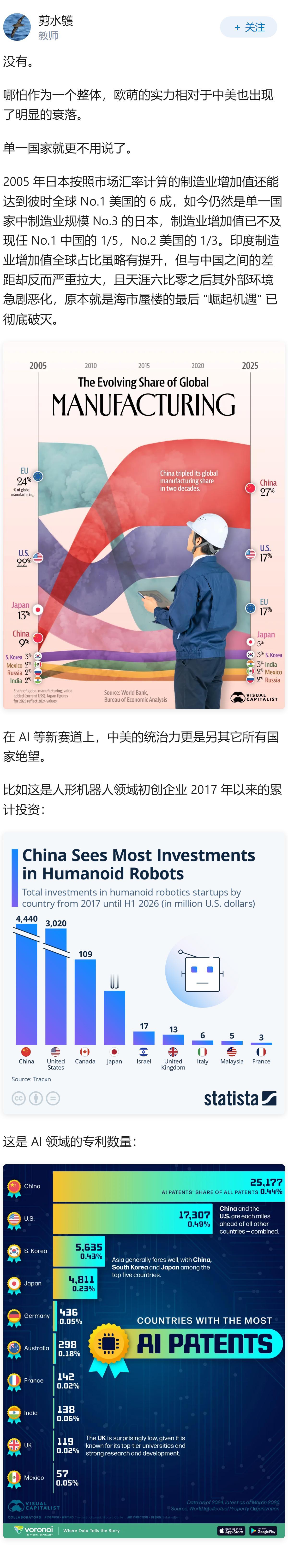 现在世界上论综合实力，真正的大国只有中国和美国两个回家吗？是否存在第三个大国的出