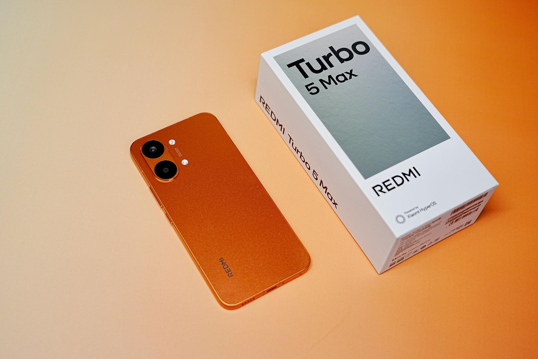 REDMI Turbo 5 Max开箱。小身板大能量，简约设计真的非常...
