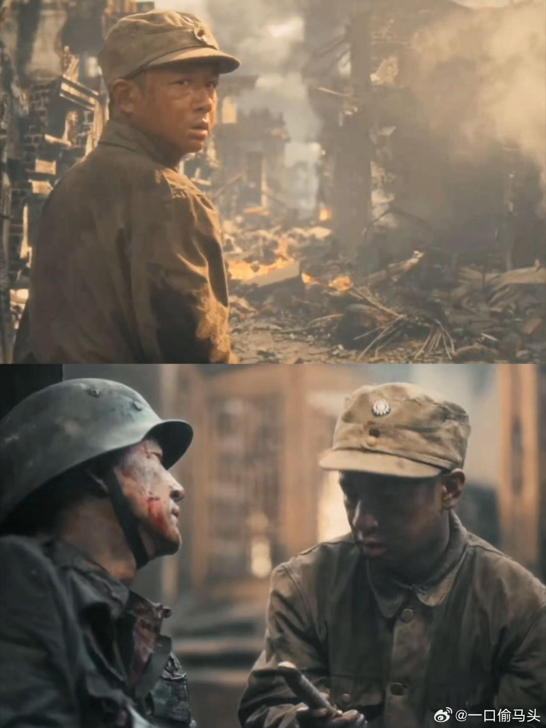 王阳嘴巴在笑眼睛在哭电视剧八千里路云和月王阳演的张云魁，回家是柔情丈夫，上战场是