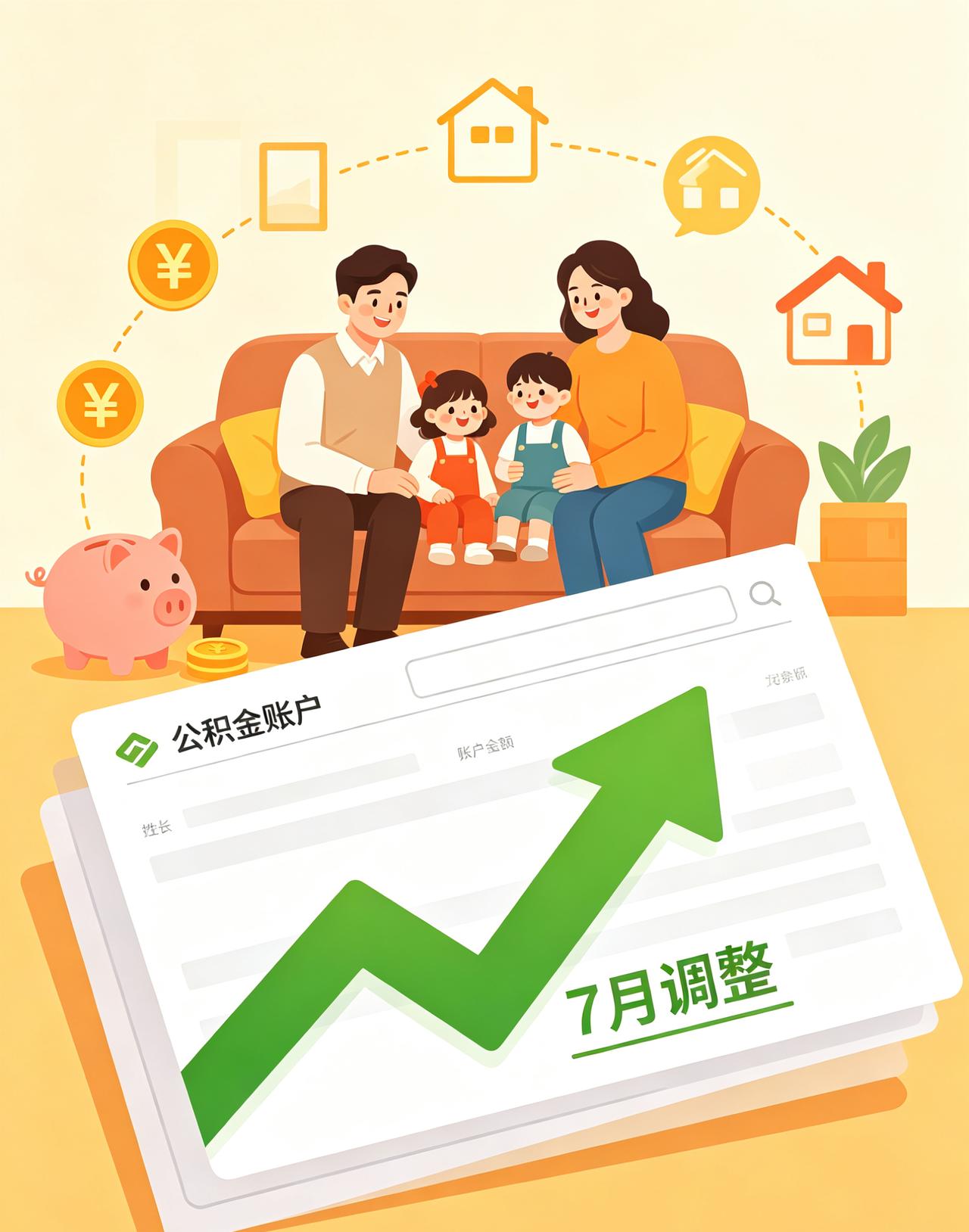 7月1日公积金全面调整！[烟花]
工资没涨，
账户余额悄悄变了！
 

很多打工