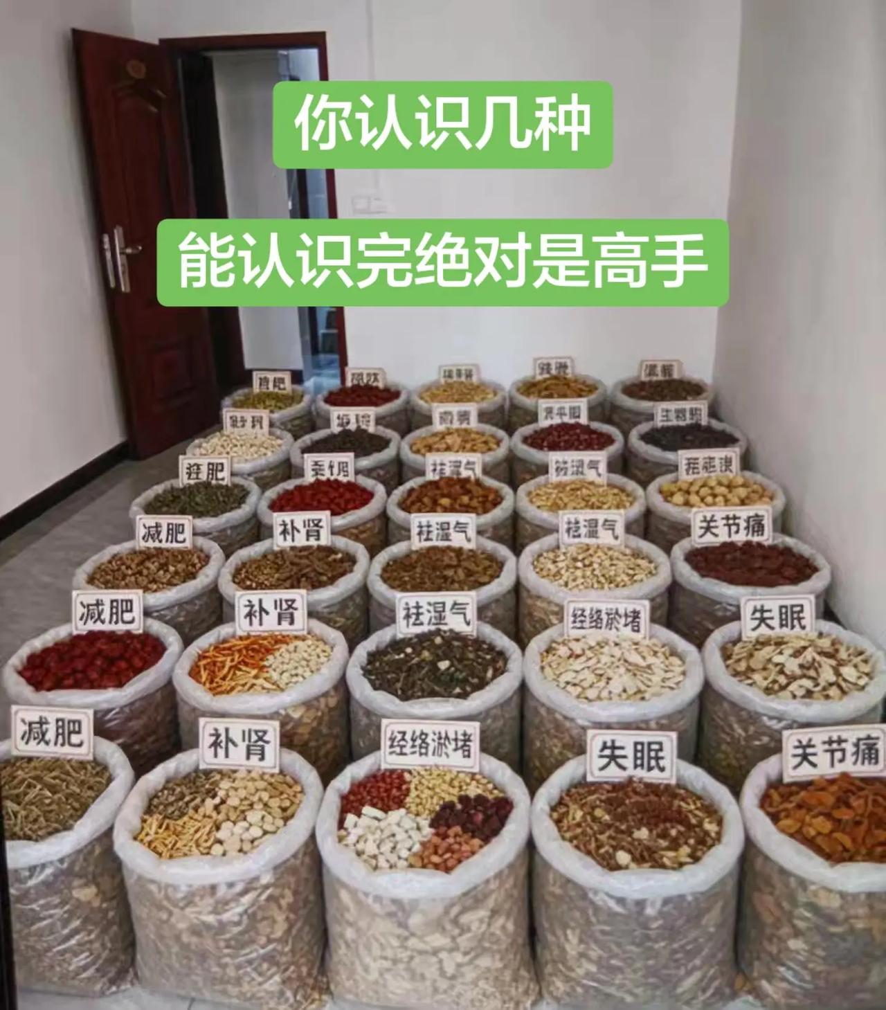 能认识完的绝对是高手，普通人最多能认识三，五种。