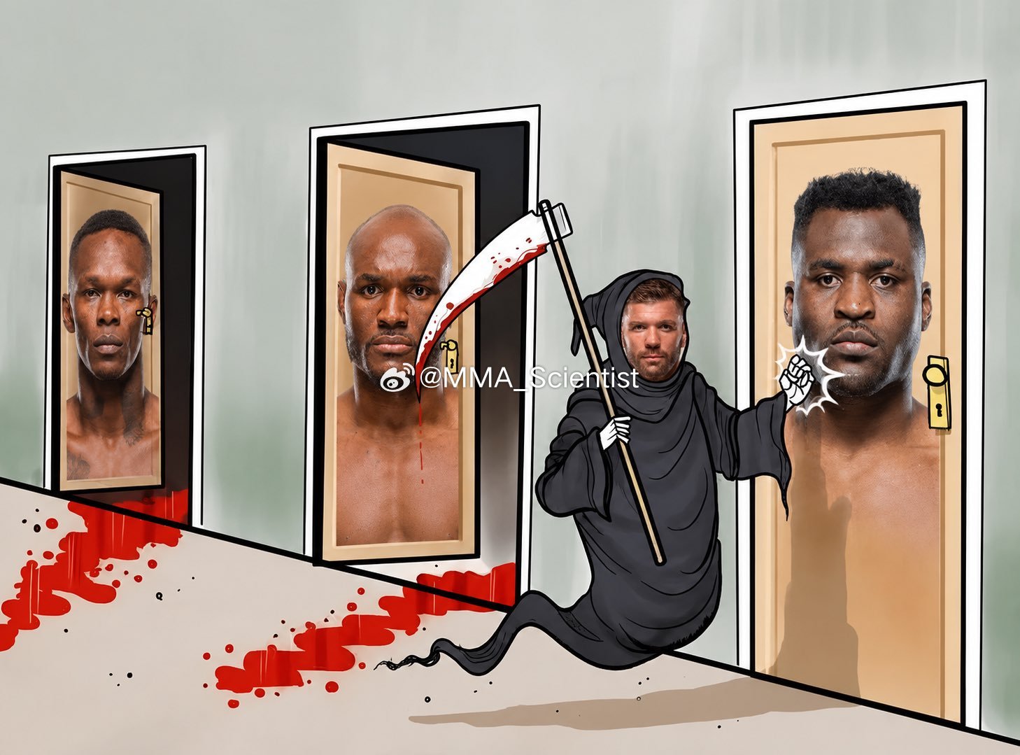 “铁血战士”佛朗西斯-纳干诺（Francis Ngannou）...下一个就是你
