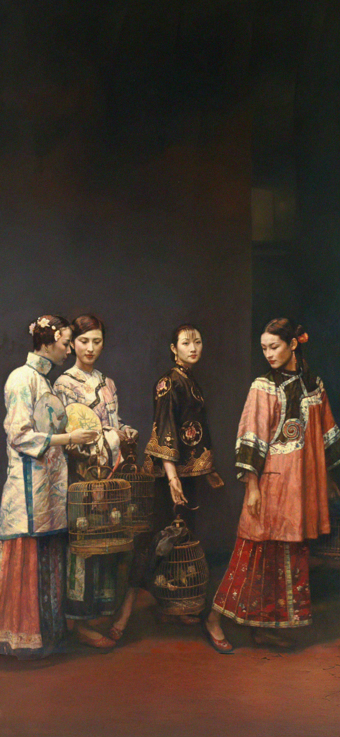 插画  手机壁纸 