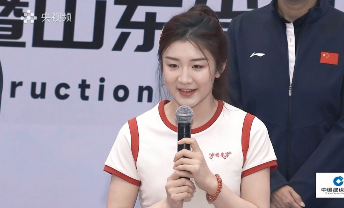 好漂亮的甜妹陈梦 | 山东乒超文旅嘉年华