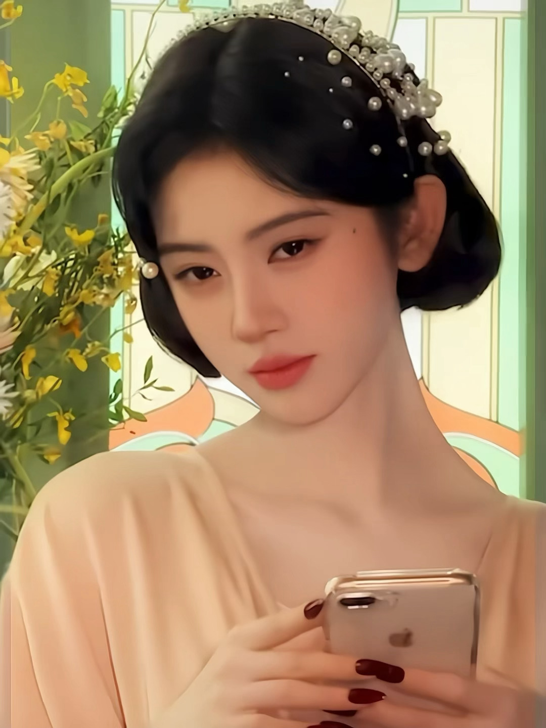 鞠婧祎  jjy鞠婧祎花间令 jjy鞠婧祎杨采薇“在某个不知名的角落许你岁岁平安