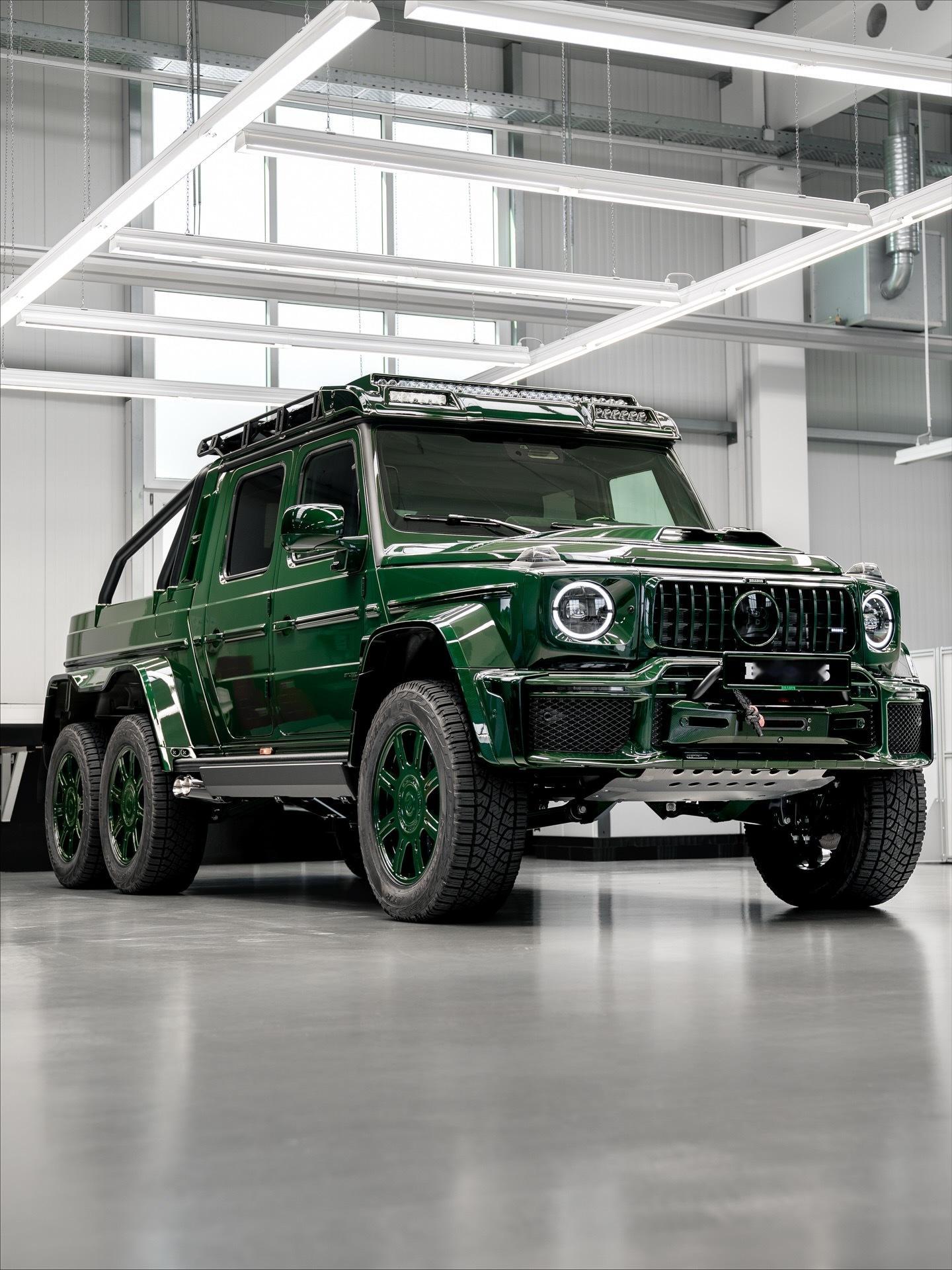 每一件杰作都始于一个愿景。🤝这款非凡的BRABUS XLP 800 6x6 A