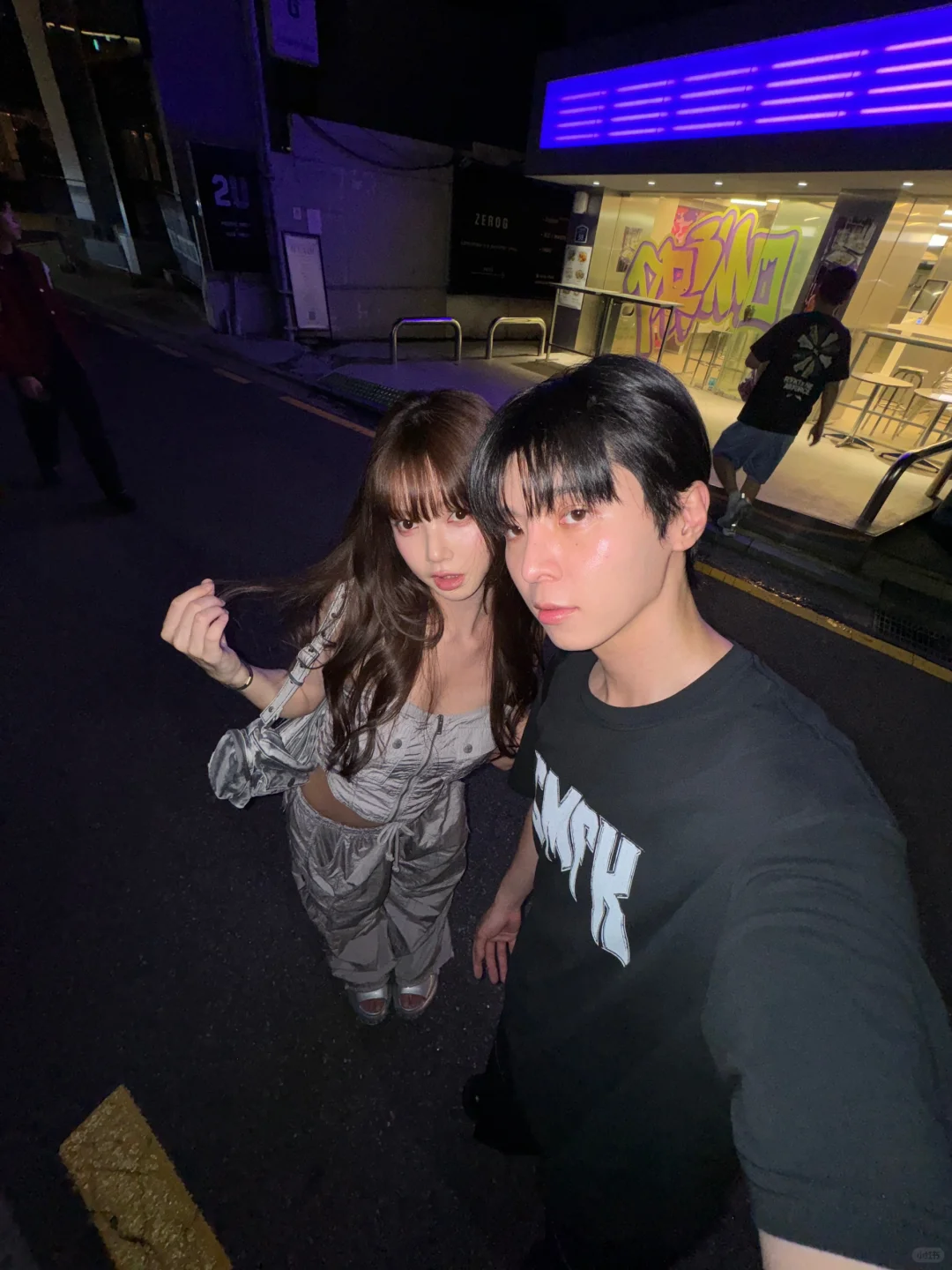 🇰🇷₊⁺♡̶₊⁺夜晚的林荫路