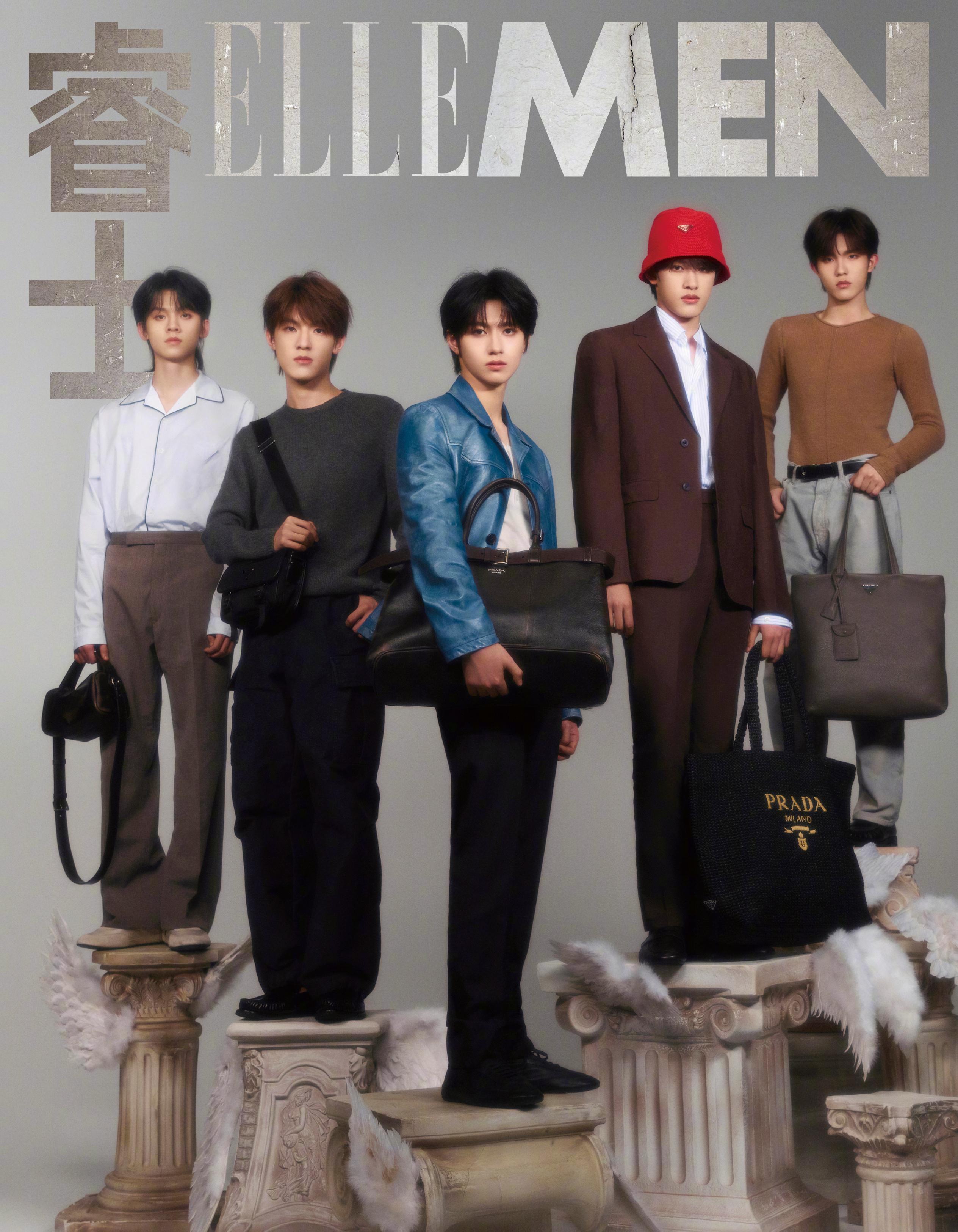 登陆少年杂志创刊TOP1 奢牌推封加持，商业潜力多重认证，作为创刊最年轻男团面孔