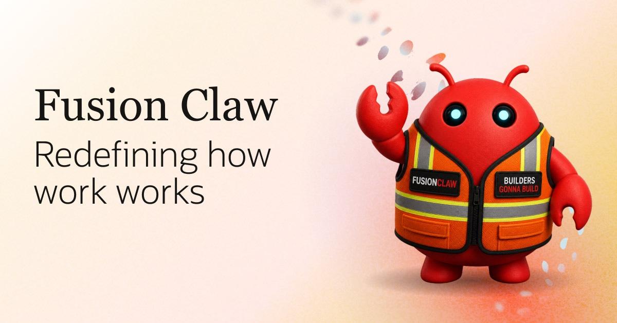 甲骨文发布智能体运行环境Fusion Claw
这个环境专门用来管理企业级AI 
