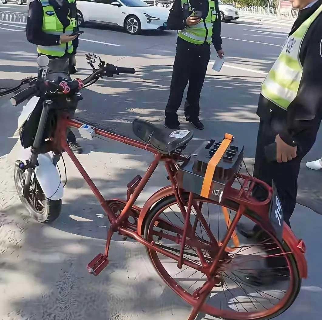 你觉得能把自行车改成这样是不是个人才？ 