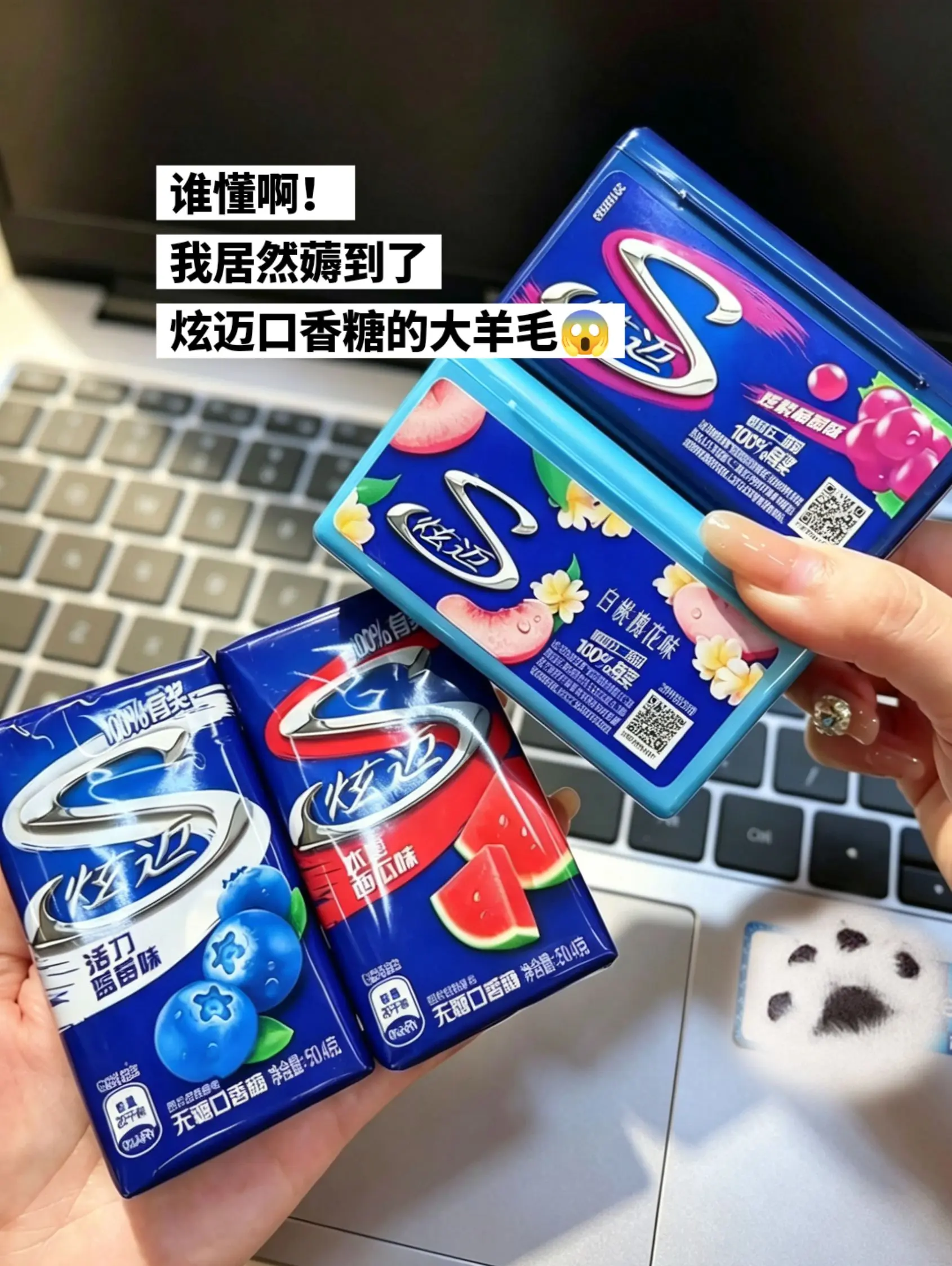谁懂啊，我居然薅到了炫迈口香糖的大羊毛。