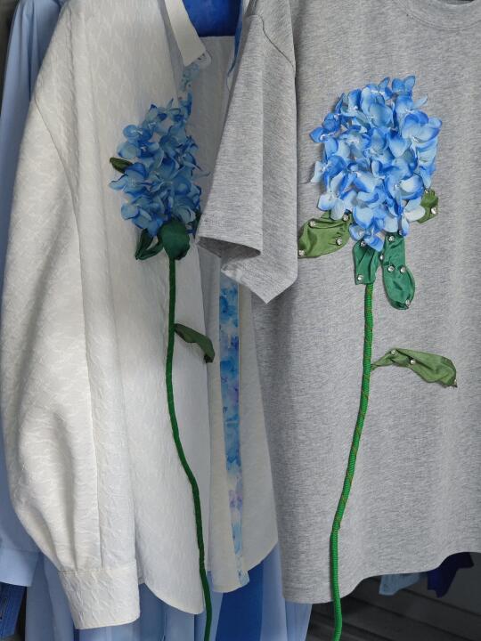 新做的藍繡球花💙