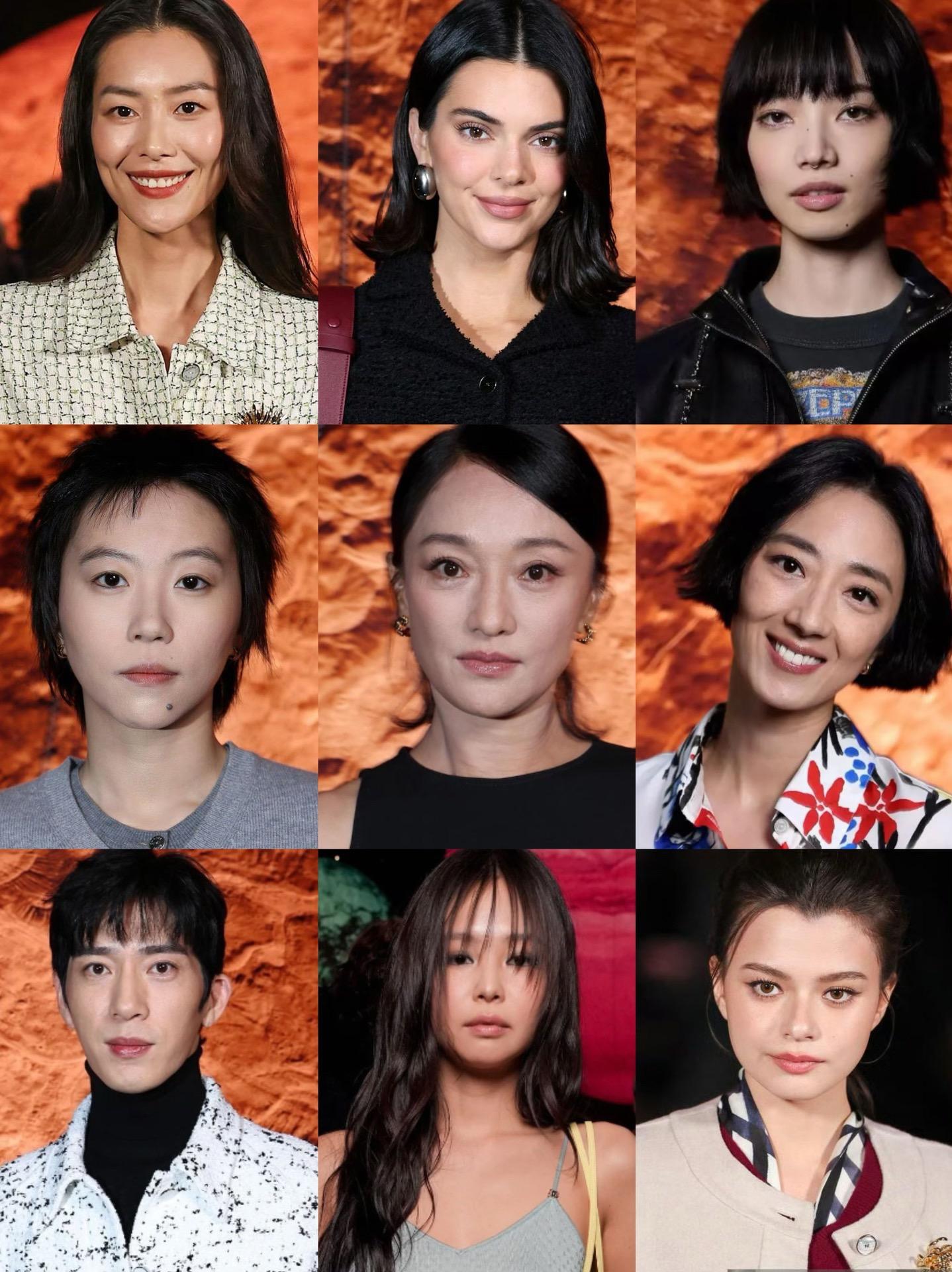 香奈儿大秀明星生图。香奈儿大秀  参加🈶️周迅、Jennie、窦靖童...