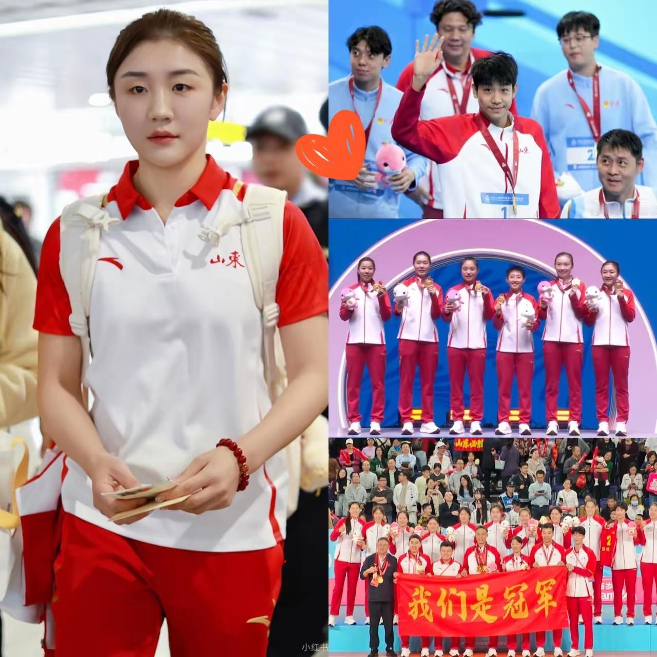 全运会结束后，
我估计安踏得火了，
​不是因为它赞助了山东队服，而是
设计也太好