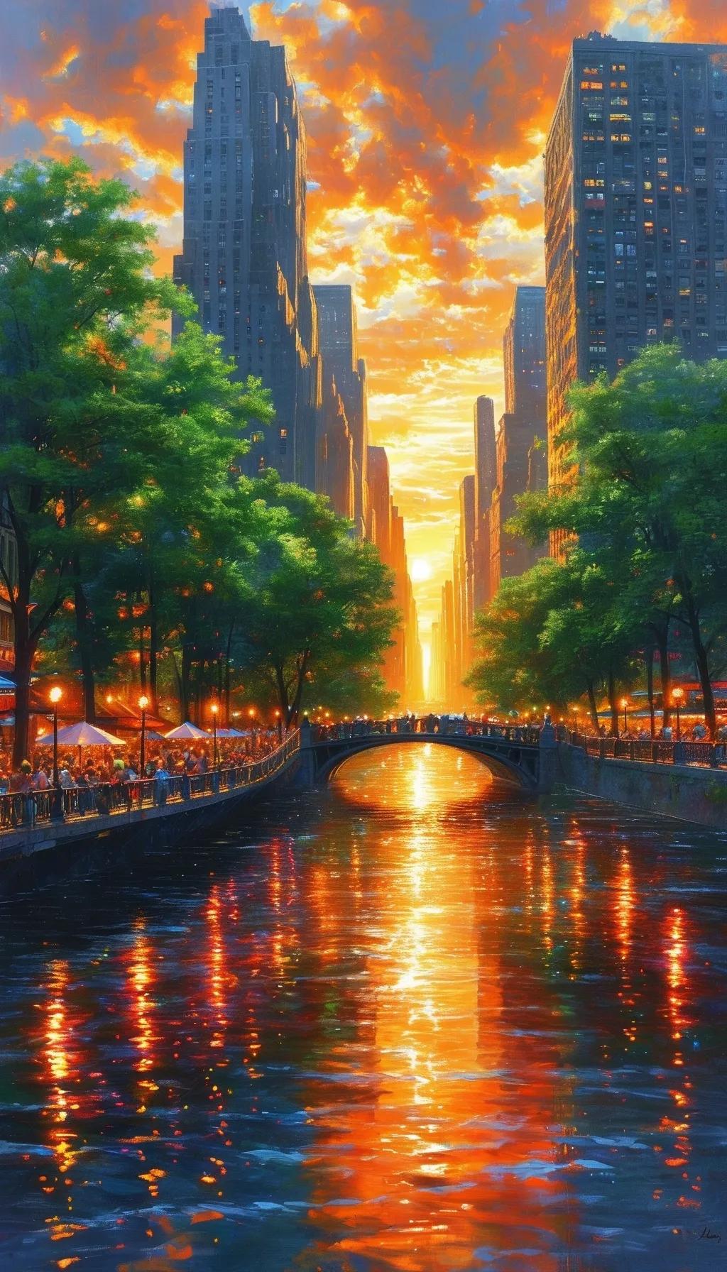 #拍一张我的城市美景#城市的美在于它的多样性与活力，摩天大楼与古老建筑交织成独特