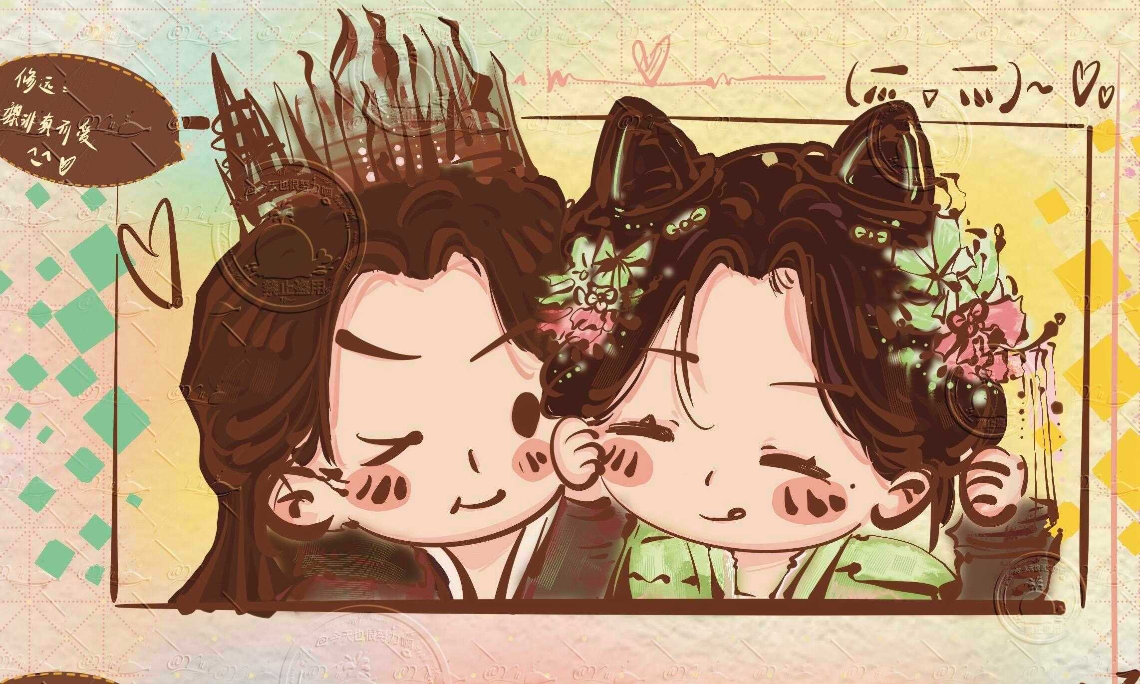太可爱了吧救命 