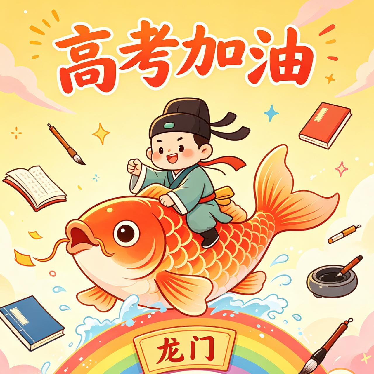 九重诗词祝高考｜文坛天团集体送好运，考生考场轻松开挂
 
奔赴考场的少年们，收下