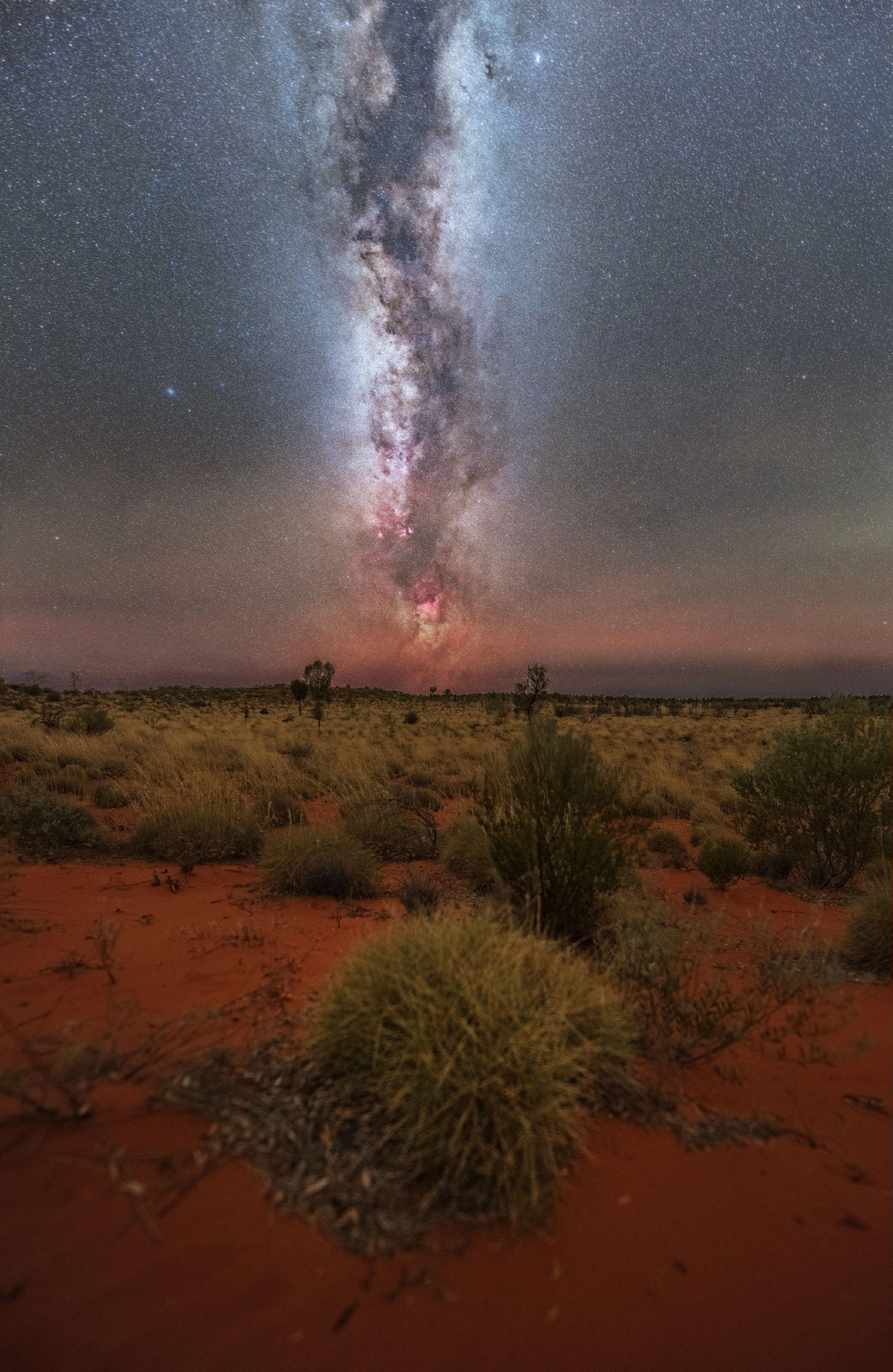 🇦🇺红土地的尽头是银河的起点。
