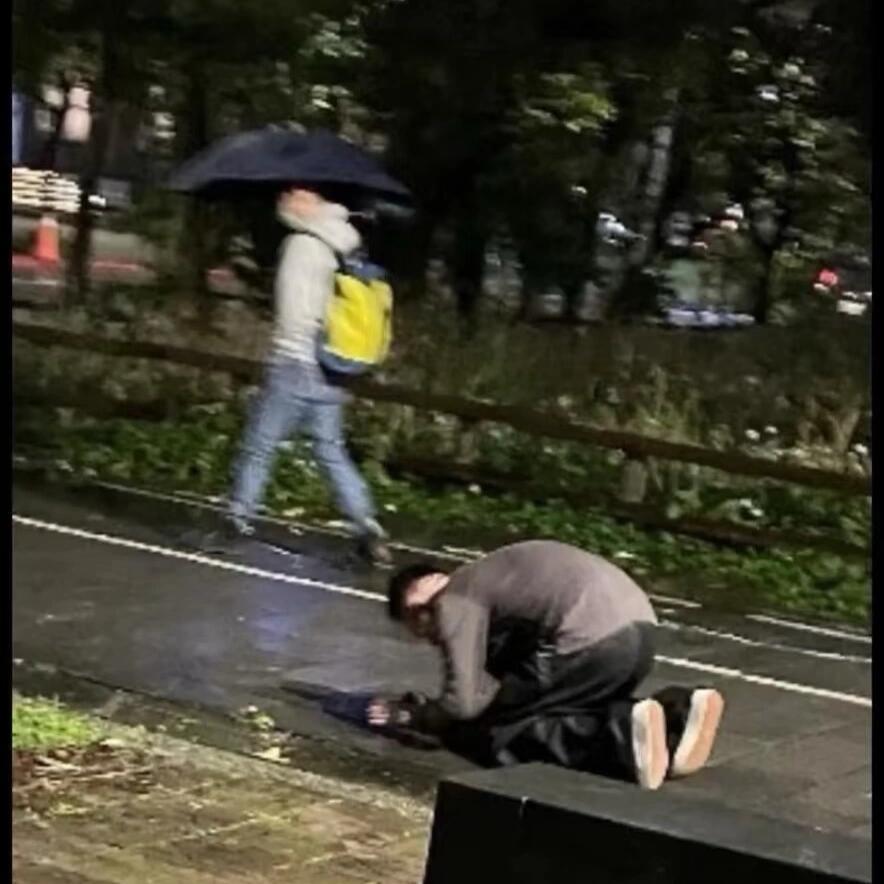 汪又出外景了…… 