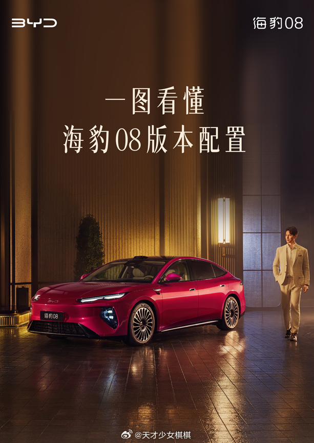 海豹08旗舰新贵一步到位 30万以内最全能的旗舰家轿！豪华科技 人人可享 