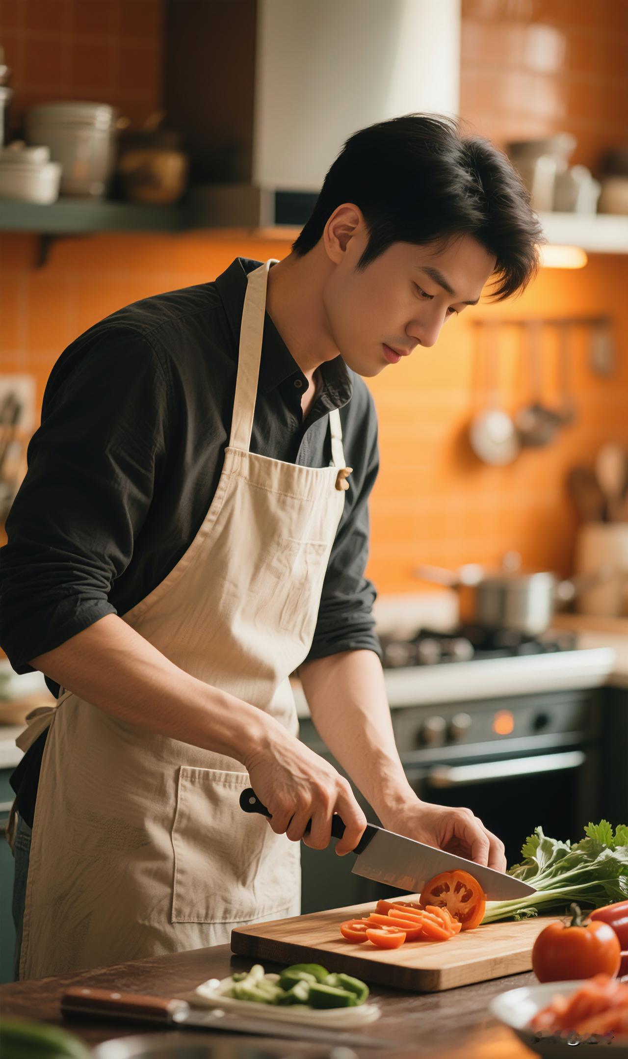 你觉得男人做饭丢人吗?

一点都不丢人，反而特别加分、特别帅。
 
会做饭的男人