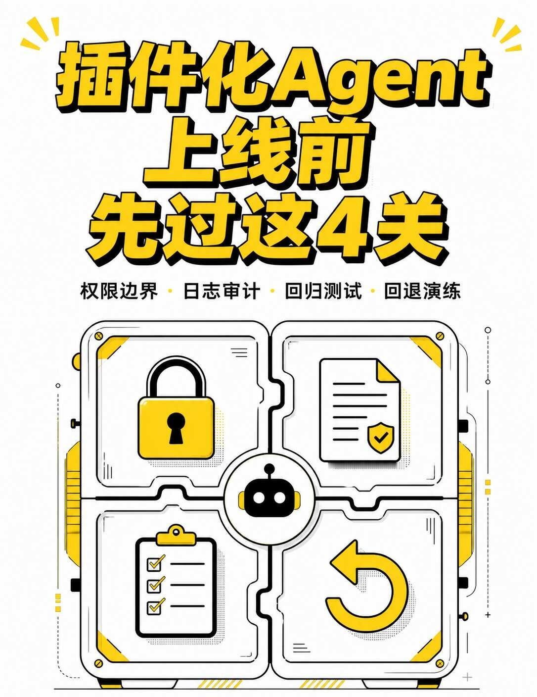 插件化Agent上线前，先过这4关
Agent 框架越“能插拔”，越不能只看它能