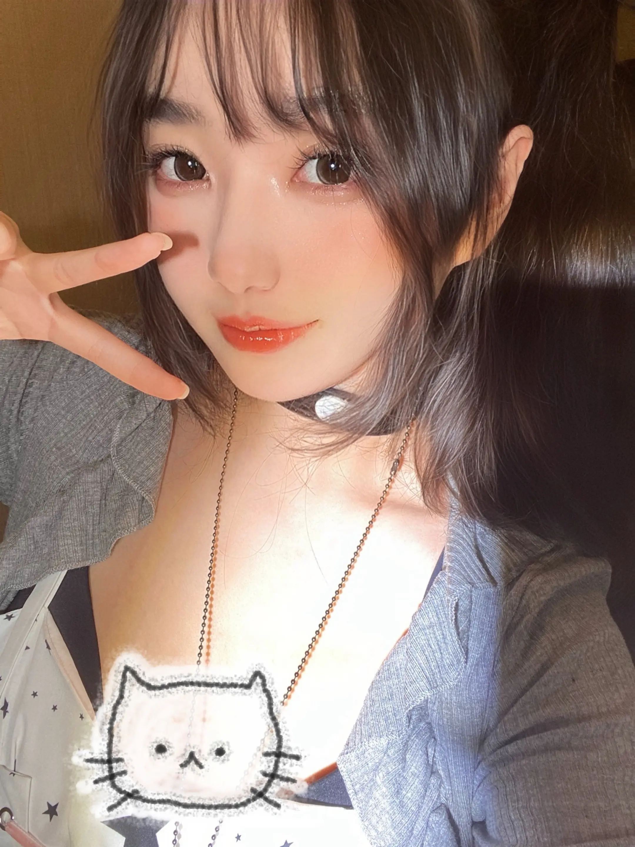热脸萌or冷脸萌。