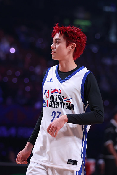 王鹤棣的第三次NBA全明星名人赛 王鹤棣cortis拍了cha NBA全明星名人