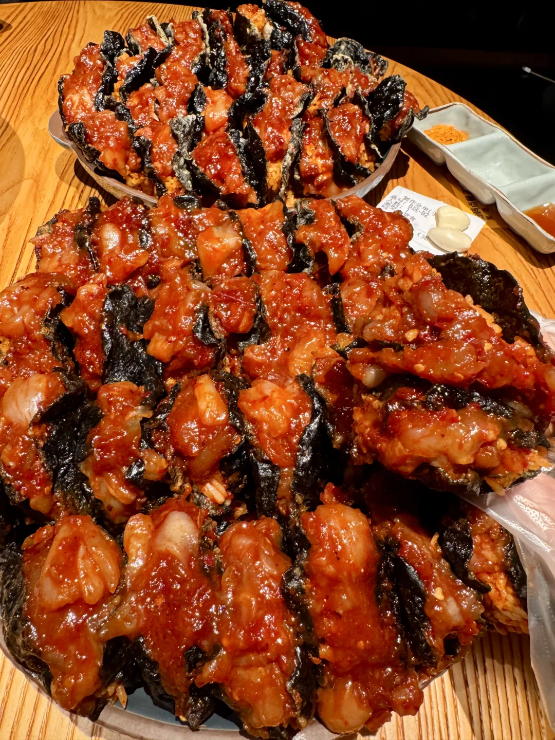 杭州新开！！！震撼好吃酱蟹taco。。。
