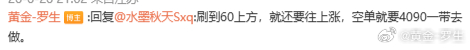 空单也算提前为大家安排，剩下多单底仓没啥好说，目标见黄金跌到不敢买了金价