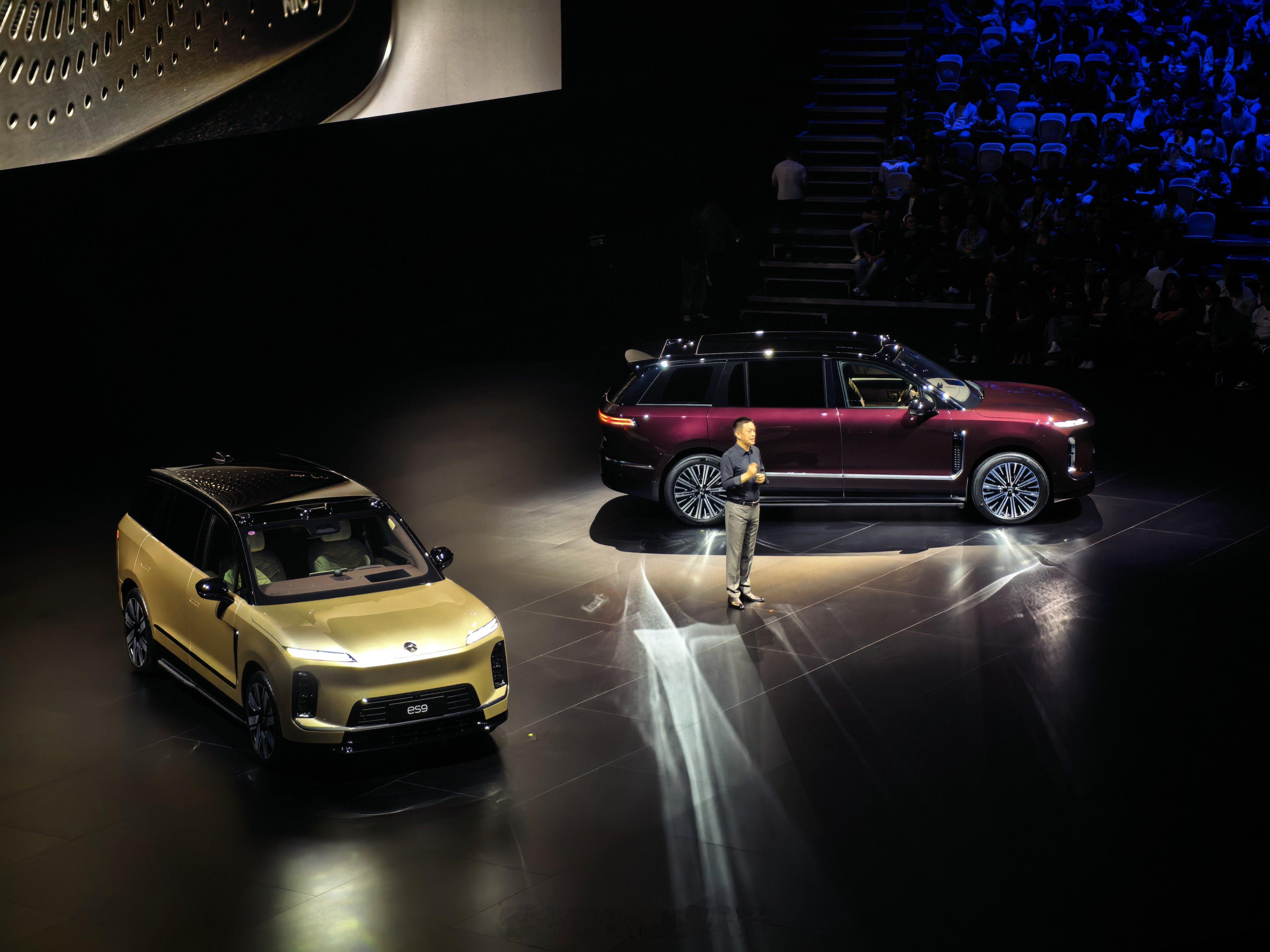 蔚来ES9技术发布会现场竟然有专属WiFi新能源汽车梦见新车蔚来es9 杭州·中