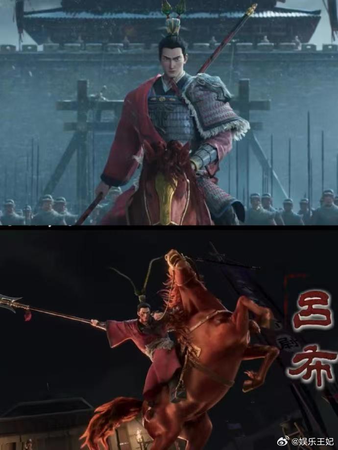 吕布怎么长得这么爽 谁刷完直接把吕布的打戏片段循环十遍！追光太懂观众想看什么了，
