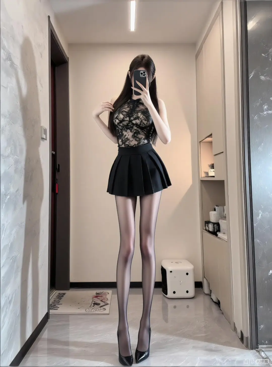 甜酷辣妹风｜全黑穿搭yyds