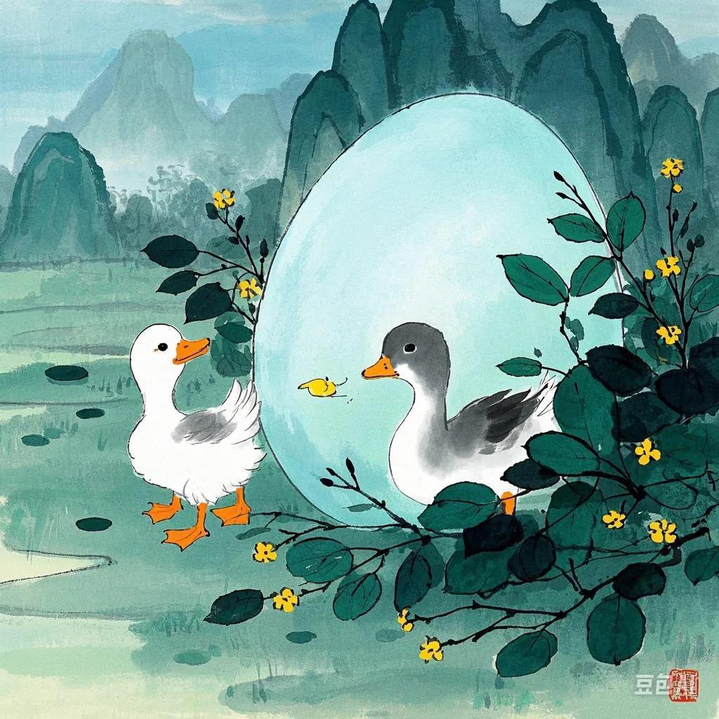 鸭鸭爱情故事之鸭蛋谜云（故事）




鸭鸭爱情故事之“鸭蛋谜云”（故事）
 