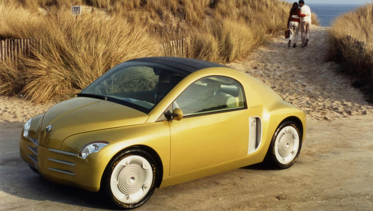你见过吗?被遗忘的复古杰作！雷诺1996年Fiftie概念车致敬经典4CV，基于