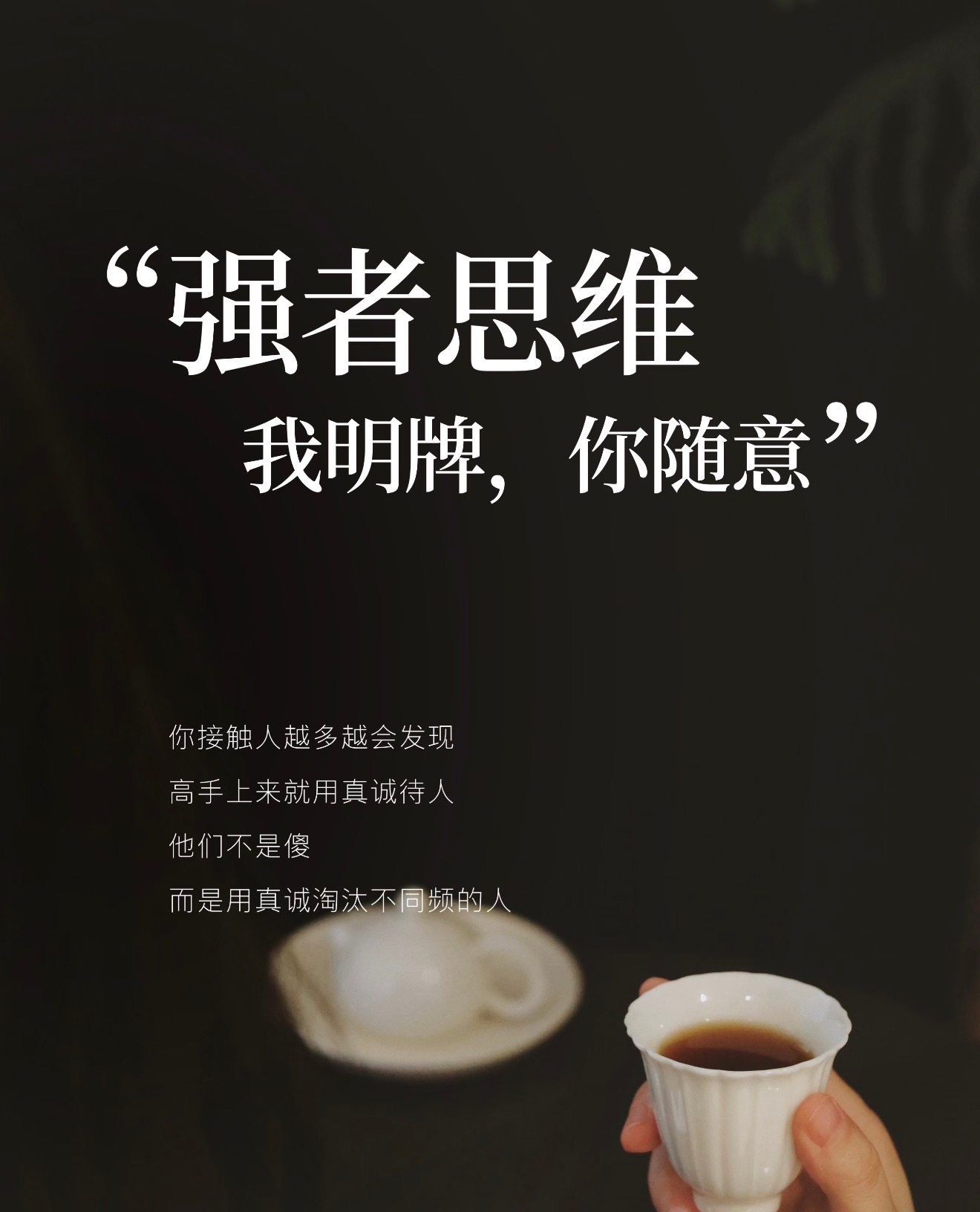 阳光信用  成年人的世界里藏着太多虚与委蛇的较量·但真正的狠人早就玩明白了一个真