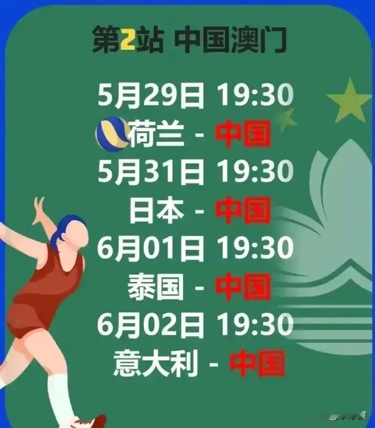 世界女排联赛今天重燃战火。澳门站今天两场比赛，下午4点，泰国队迎战多米尼加，跟中
