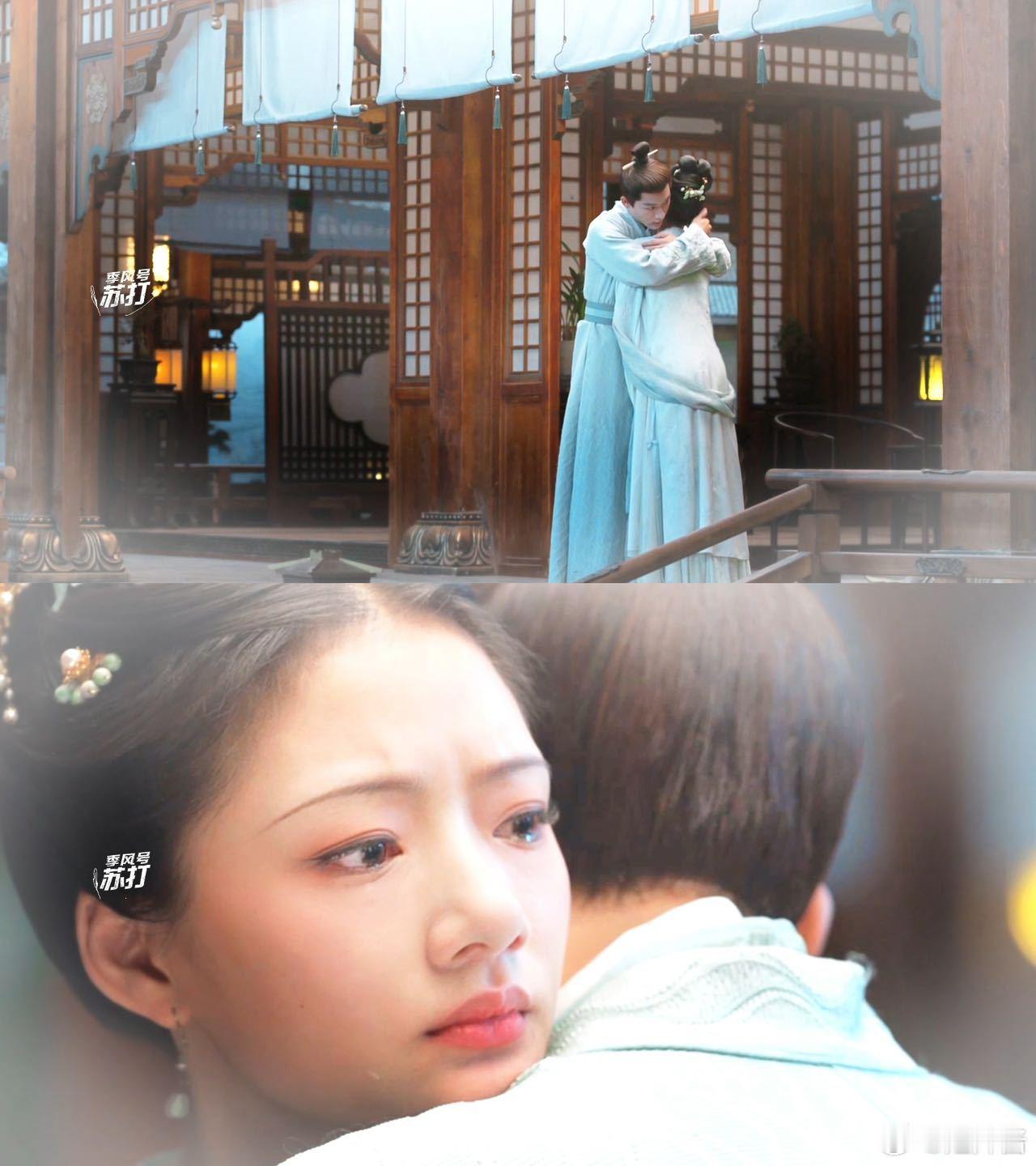 #任敏落泪 雨打蕉叶既视感# 任敏的每一次落泪，都像是大自然中最美的风景，雨打芭