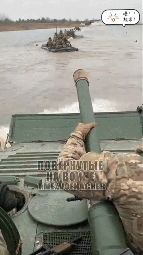 乌军的老破烂出事故了。为了渡第聂伯河，乌军用不知哪里拉出来的BMP1进行训练，开