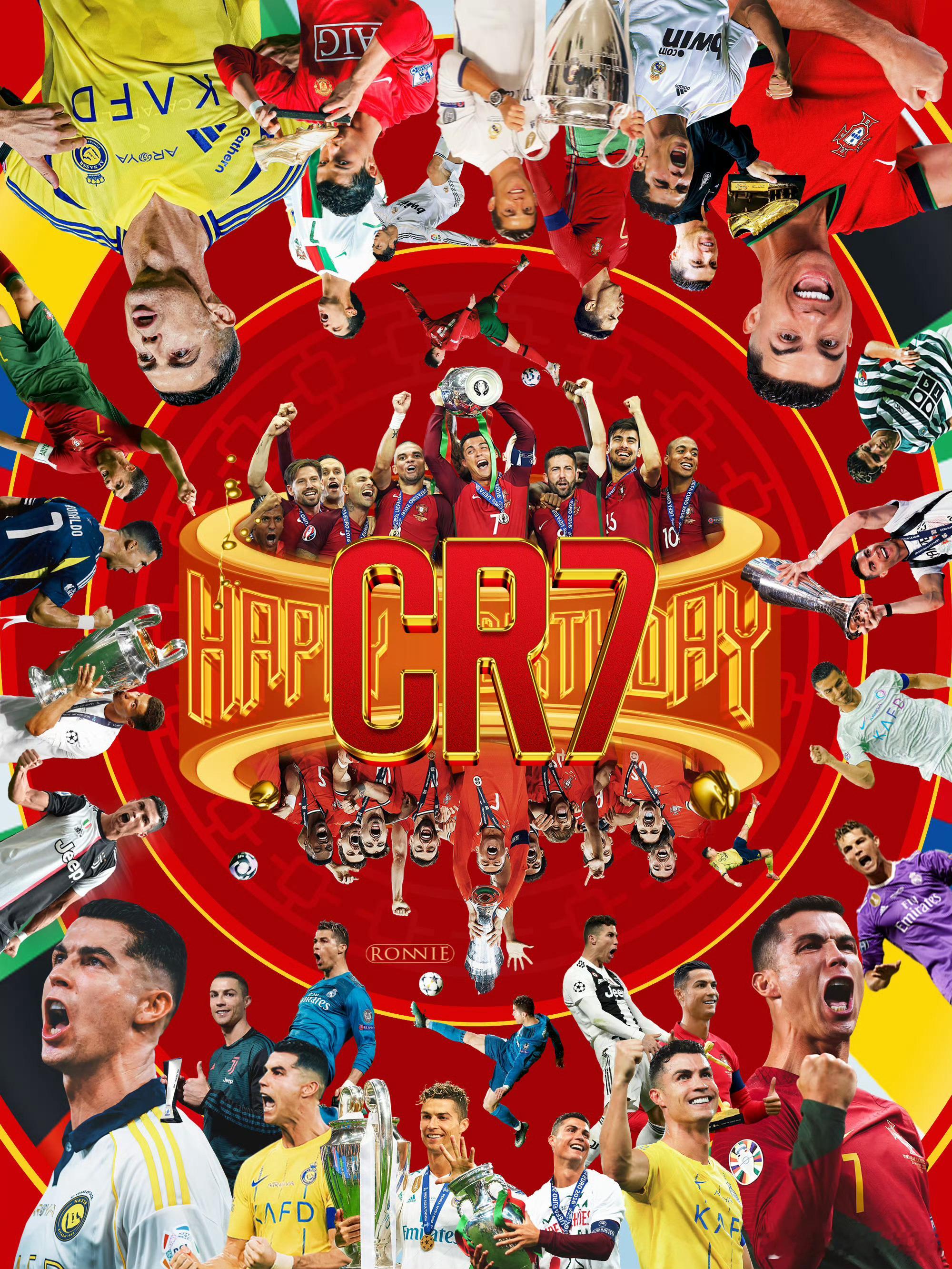 C罗41岁生日享受足球享受人生已足够伟大 