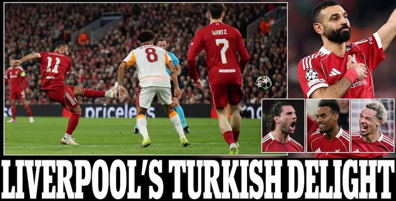 利物浦保住英超下限！利物浦主场4比0大胜加拉塔萨雷，强势逆转晋级欧冠八强。利物浦