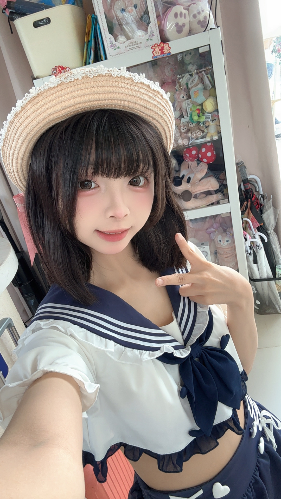 ☀️夏日☀️水着🏝️拍摄的时候好热好热 但是好可爱呀（ ˙³˙）对着拍立得反复