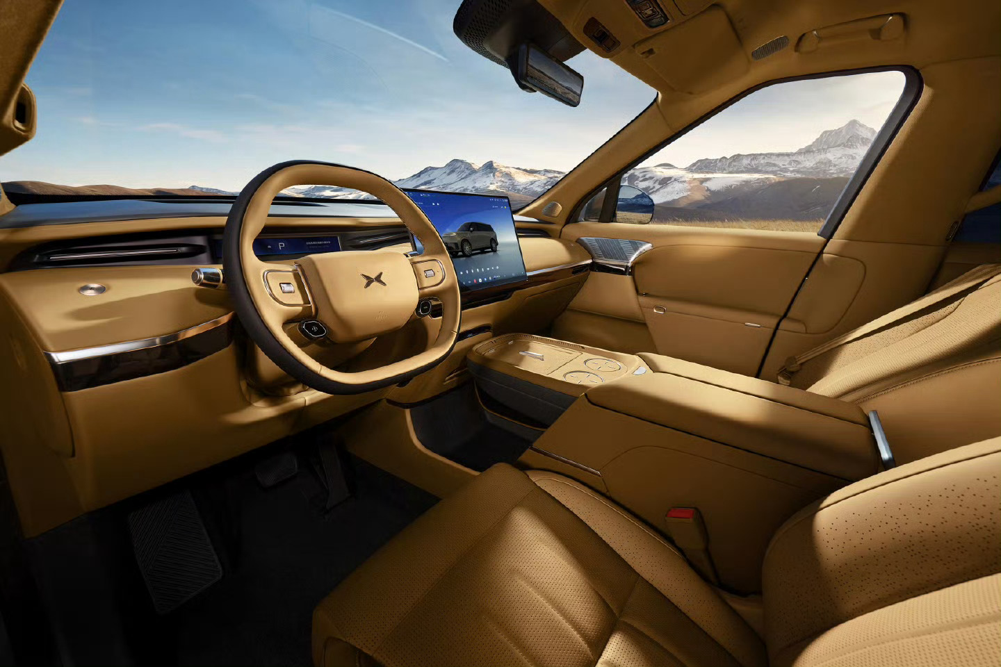 小鹏GX官方内饰曝光…有高级感么？