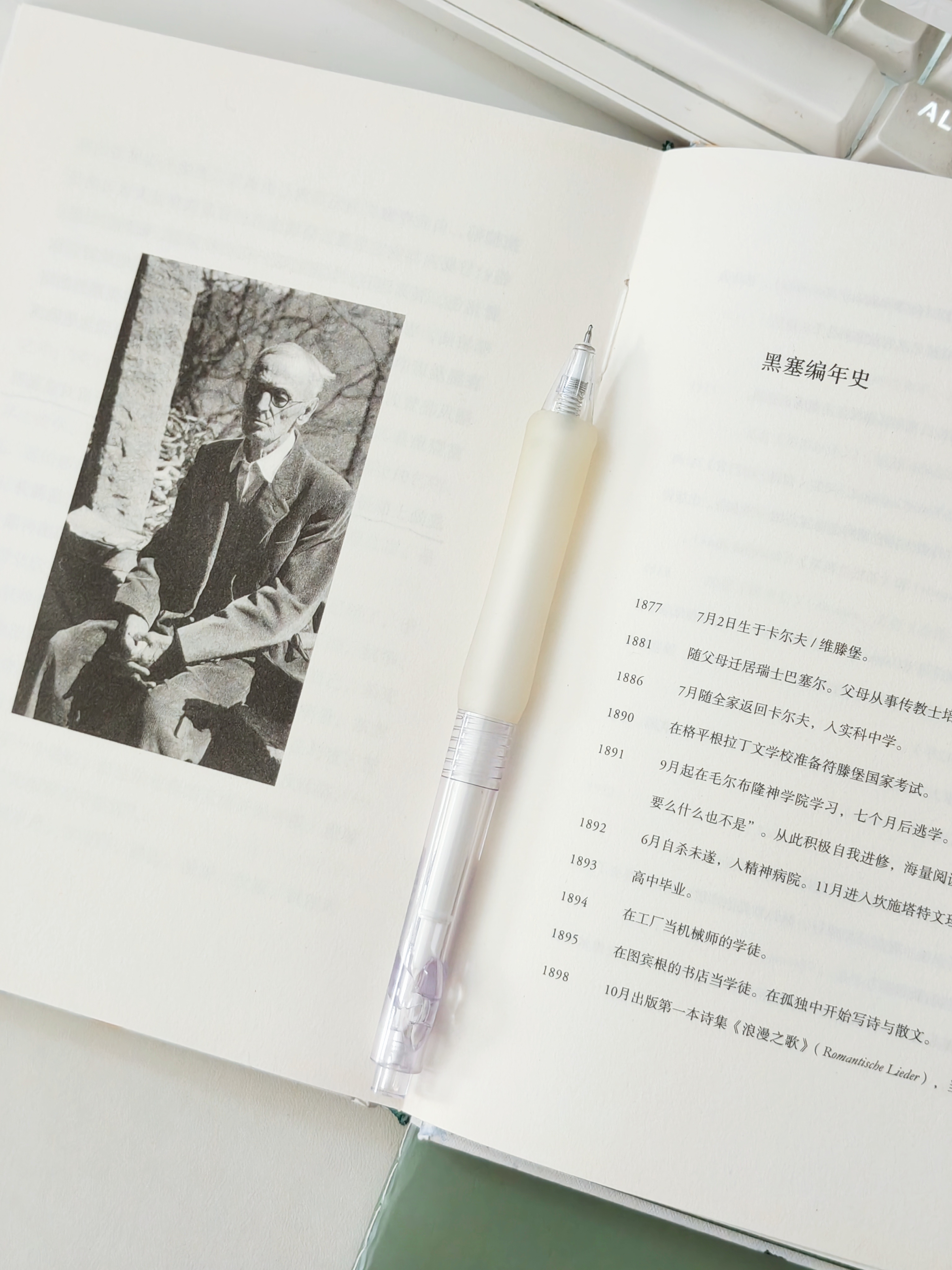 黑塞：但我不为任何一种感受过的爱后悔。——《克林索尔的最后夏天》