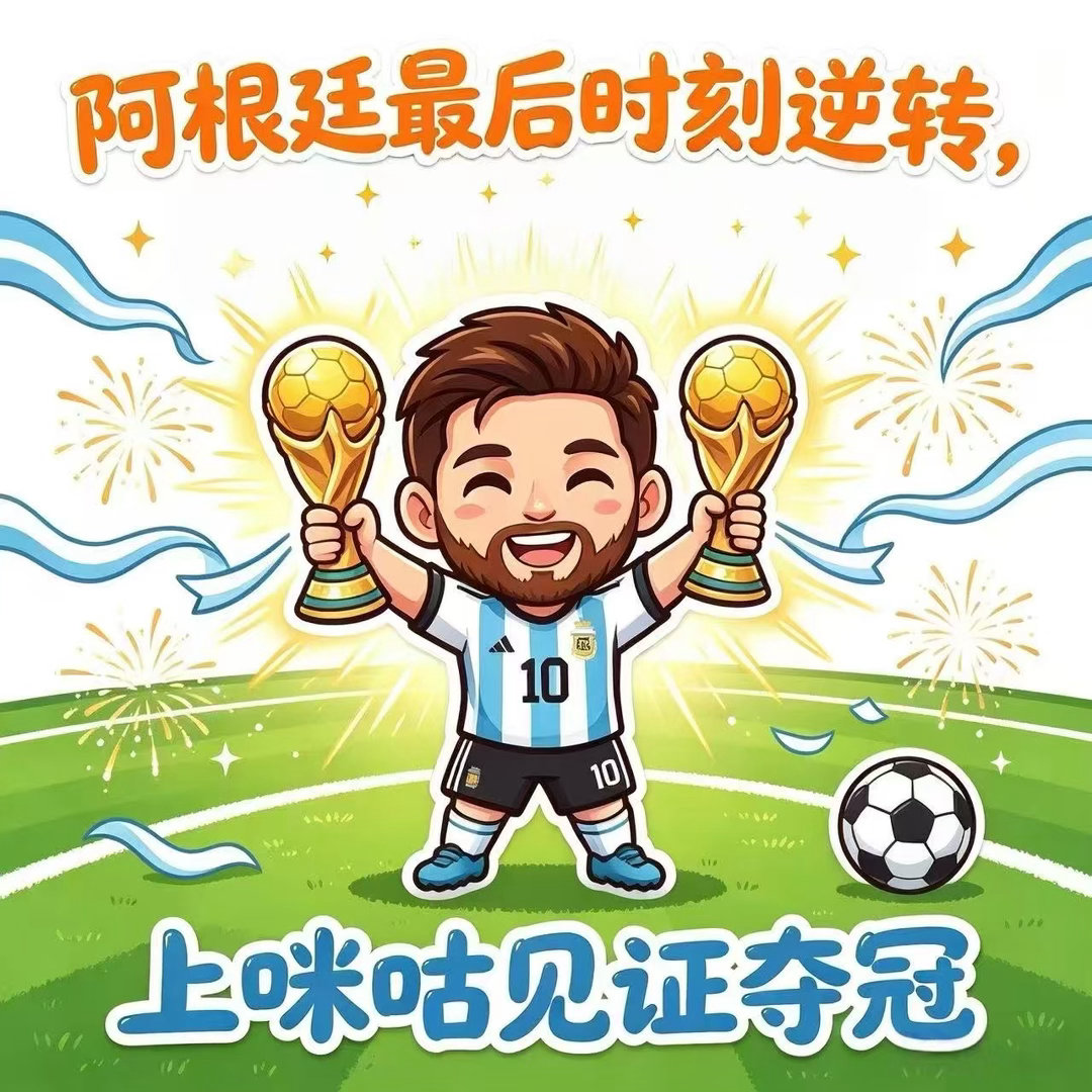 阿根廷救命神球被王濛神预测王濛神预测阿根廷落后绝境全靠恩佐这脚世界波续命，濛主提