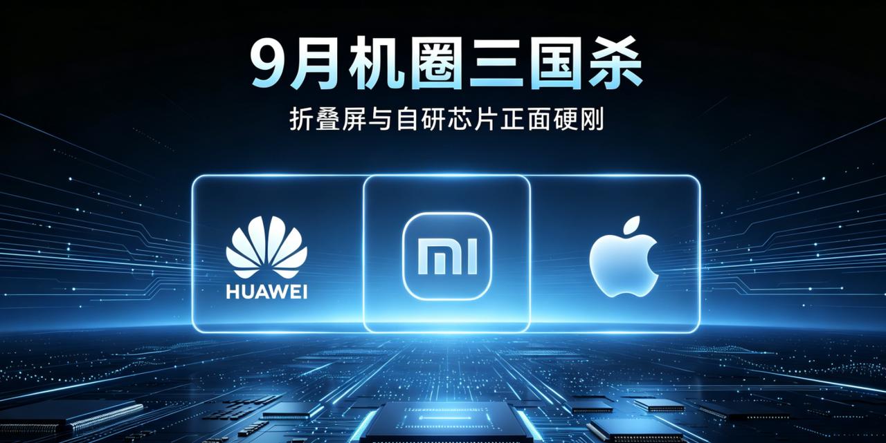 9月上旬苹果、华为、小米一改以往错峰发布的惯例，扎堆开启发布会上演机圈三国杀。华