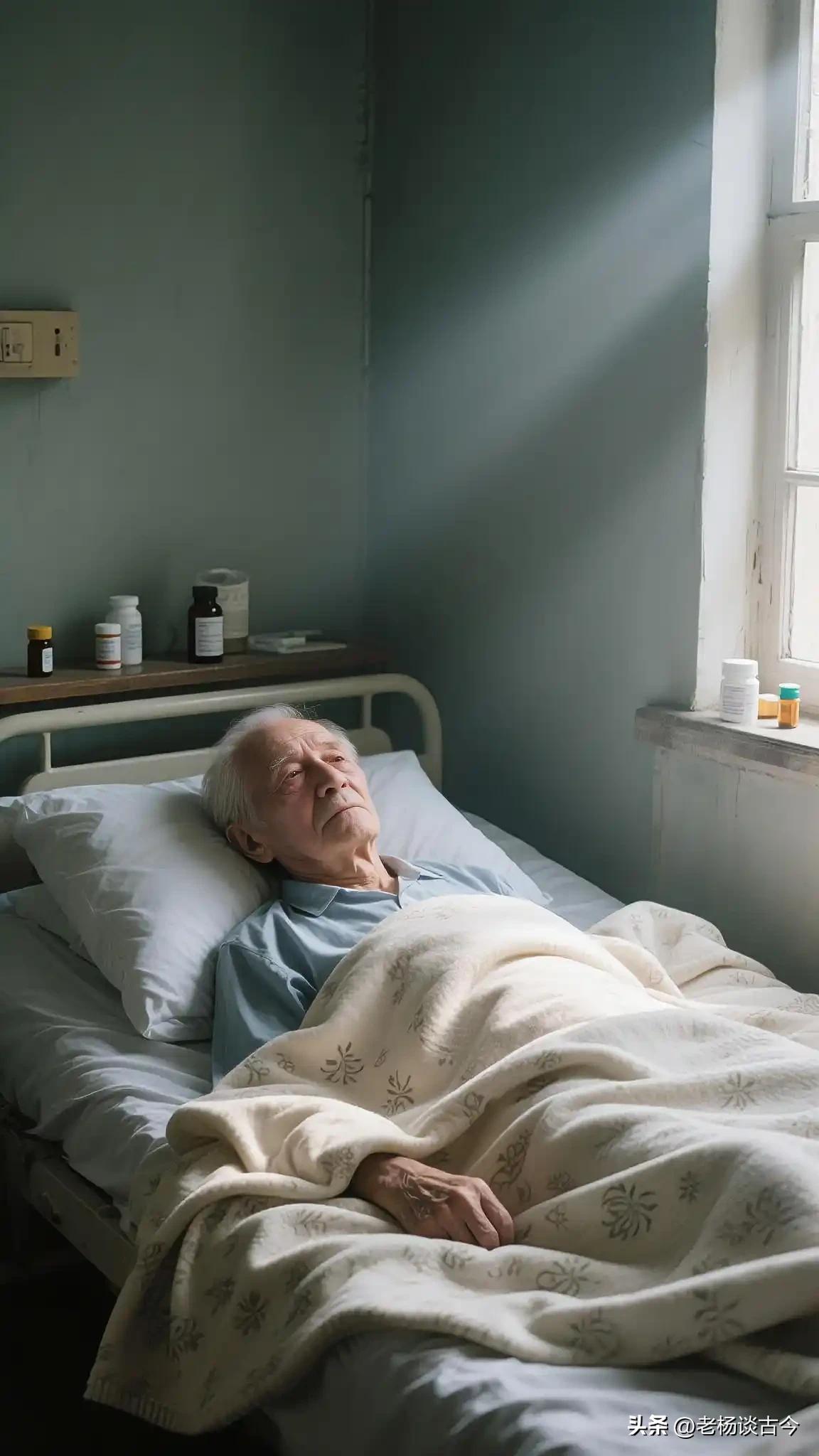 父母生病，谁来照顾？
一位网友留言：父母生病住院了，能请护工请护工，尽量不要亲自